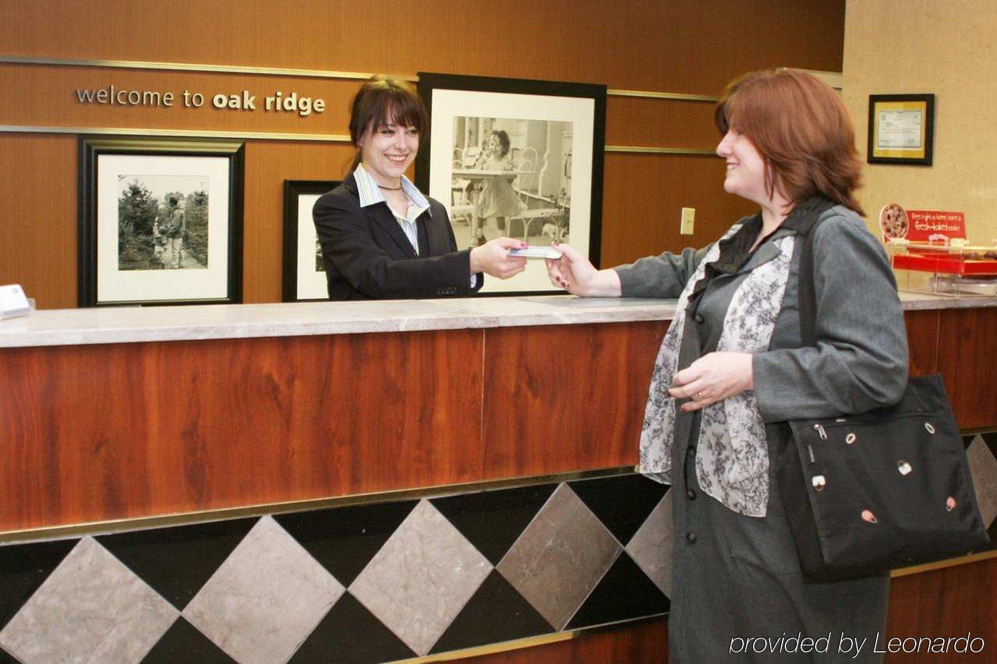 Hampton Inn Oak Ridge Knoxville Interior foto